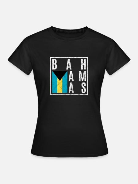 Bahamas - Frauen T-Shirt - Schwarz