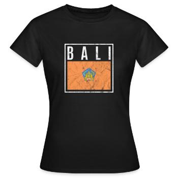 Bali - Frauen T-Shirt - Schwarz - Vorne - AI Model Female 172 dark (172cm)