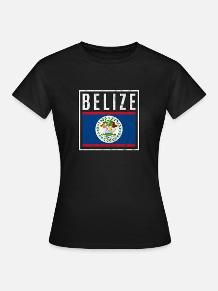 Belize - Frauen T-Shirt - Schwarz