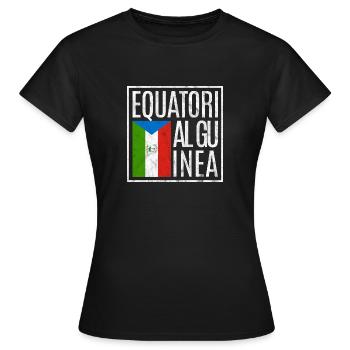 Estonia - Women's T-Shirt - black - Front - AI Model Female 172 dark (172cm)