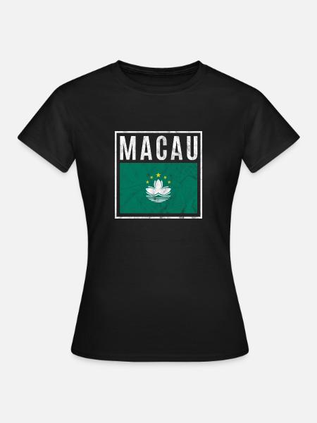Macau - Frauen T-Shirt - Schwarz