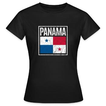 Panama - T-shirt Femme - noir - Devant - AI Model Female 172 dark (172cm)