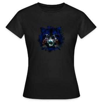 Ascension - T-shirt Femme - noir - Devant - AI Model Female 172 dark (172cm)
