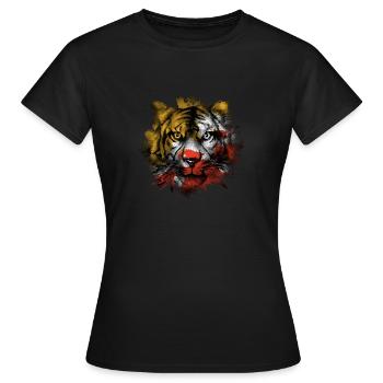 Bolivien - Frauen T-Shirt - Schwarz - Vorne - AI Model Female 172 dark (172cm)