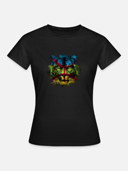Amazigh - Frauen T-Shirt - Schwarz