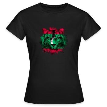 Maldives - T-shirt Femme - noir - Devant - AI Model Female 172 dark (172cm)