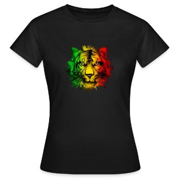 Mali - Frauen T-Shirt - Schwarz - Vorne - AI Model Female 172 dark (172cm)