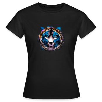 Northern Mariana Islands - Women's T-Shirt - black - Front - AI Model Female 172 dark (172cm)