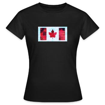 Urban Canada - Women's T-Shirt - black - Front - AI Model Female 172 dark (172cm)