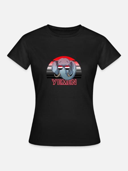 Jemen - Frauen T-Shirt - Schwarz