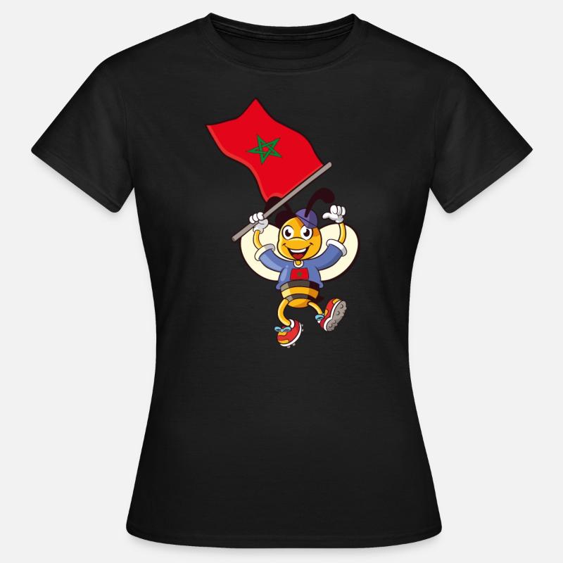 Morocco Bee - Women's T-Shirt - black