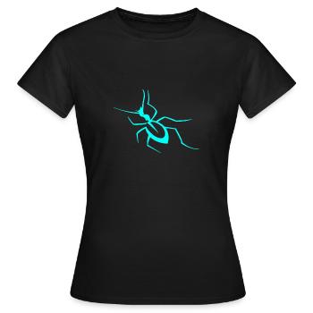 Insect - Women's T-Shirt - black - Front - AI Model Female 172 dark (172cm)