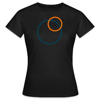 Wasserstoff - Frauen T-Shirt - Schwarz - Vorne - AI Model Female 172 dark (172cm)