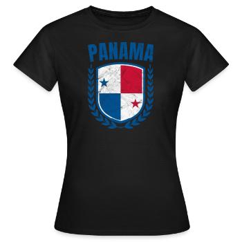 Panama - T-shirt Femme - noir - Devant - AI Model Female 172 dark (172cm)