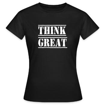 Money Motivation Profit Profit Performance Yield - Women's T-Shirt - black - Front - AI Model Female 172 dark (172cm)