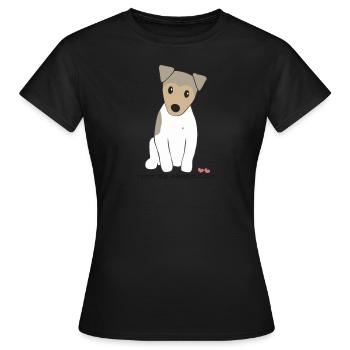 Terrier brésilien - T-shirt Femme - noir - Devant - AI Model Female 172 dark (172cm)