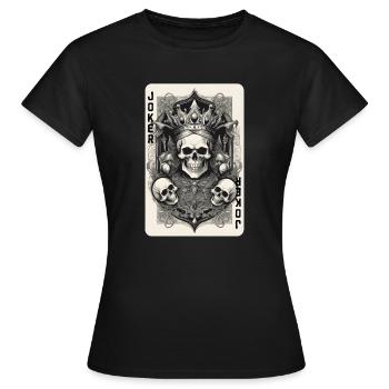 Joker - T-shirt Femme - noir - Devant - AI Model Female 172 dark (172cm)