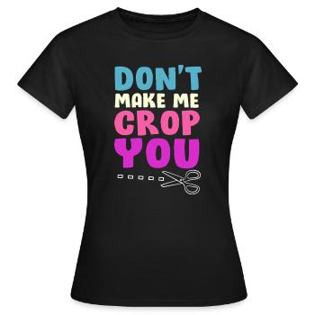 Album de scrapbooking - T-shirt Femme - noir - Devant - AI Model Female 172 dark (172cm)
