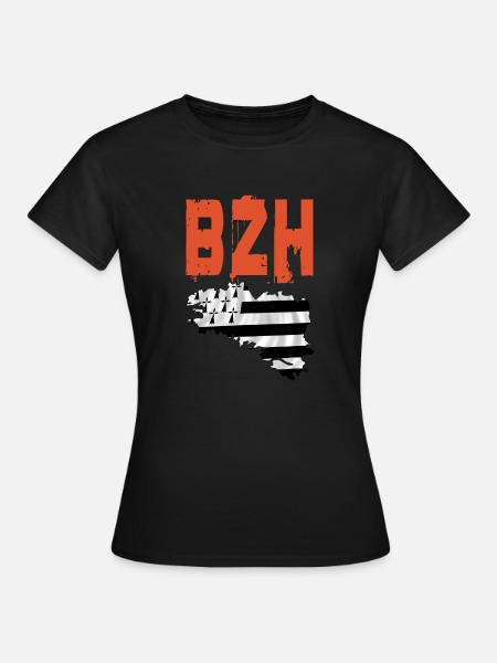 bzh - Frauen T-Shirt - Schwarz