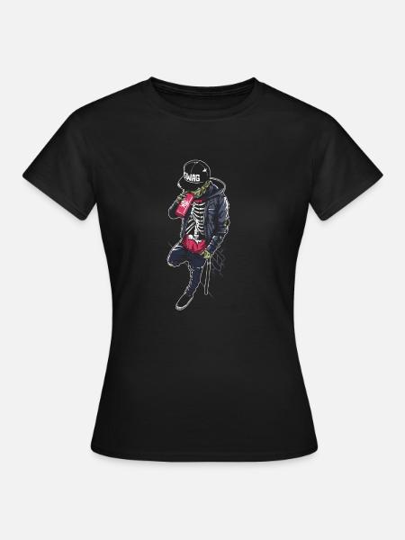Cooles Zombie Swag Geschenk - Frauen T-Shirt - Schwarz