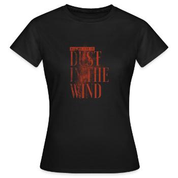 La poussière au vent - T-shirt Femme - noir - Devant - AI Model Female 172 dark (172cm)