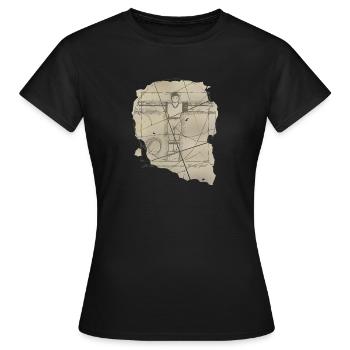 né pour babyfoot - T-shirt Femme - noir - Devant - AI Model Female 172 dark (172cm)