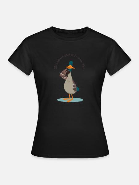 Duck from Saint James Park - Women's T-Shirt - black