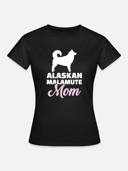 Alaskan Malamute - Frauen T-Shirt - Schwarz