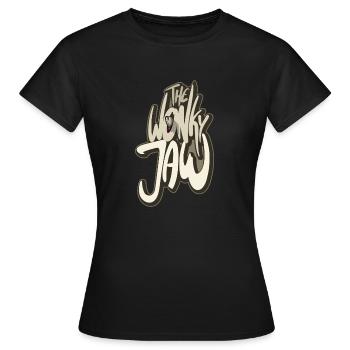 TheWonkyJaw #1 - T-shirt Femme - noir - Devant - AI Model Female 172 dark (172cm)