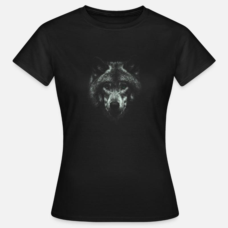 WOLF - Women's T-Shirt - black