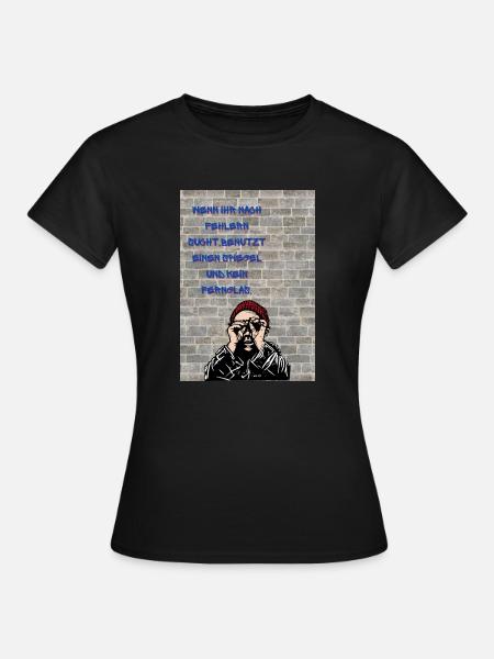 Fehler - Frauen T-Shirt - Schwarz