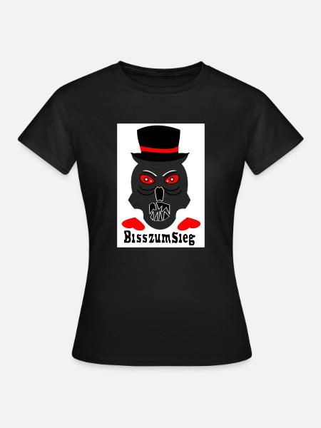 Biss Sieg - Frauen T-Shirt - Schwarz