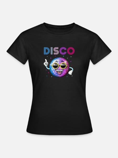 Disco Ball - Women's T-Shirt - black