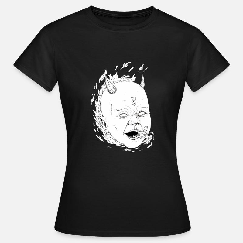 little devil - T-shirt Femme - noir