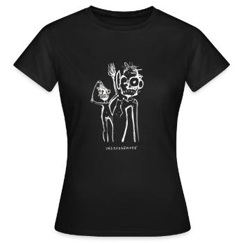 BEASTS - Frauen T-Shirt - Schwarz - Vorne - AI Model Female 172 dark (172cm)
