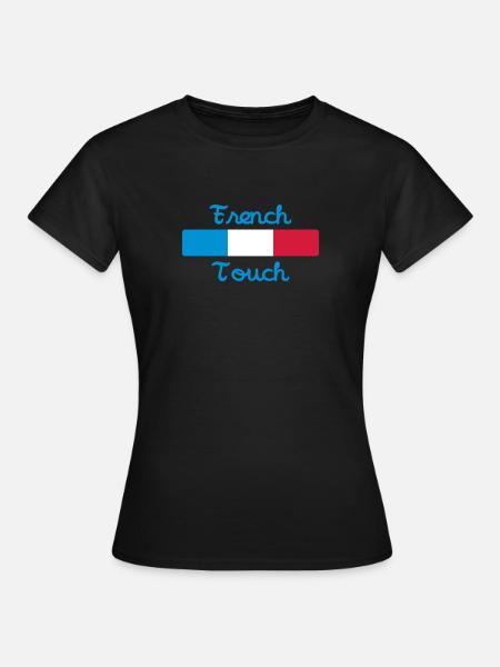 French Touch - Frauen T-Shirt - Schwarz