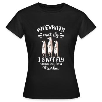 Zoo Natur Fels - Frauen T-Shirt - Schwarz - Vorne - AI Model Female 172 dark (172cm)