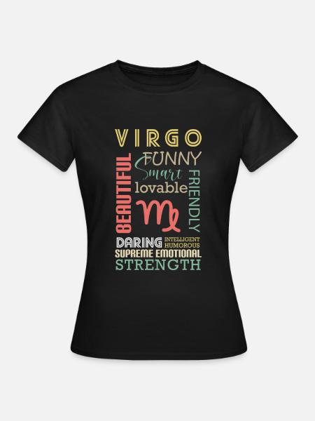Horoskop Element Planet - Frauen T-Shirt - Schwarz