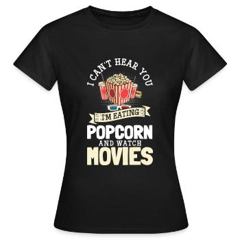 Film Film-Zitate Staff - Frauen T-Shirt - Schwarz - Vorne - AI Model Female 172 dark (172cm)