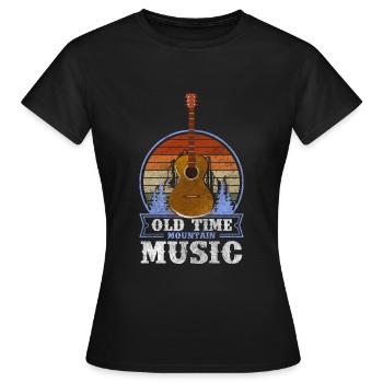Volksmusik Blasmusik Schlagermusik Feiern - Frauen T-Shirt - Schwarz - Vorne - AI Model Female 172 dark (172cm)
