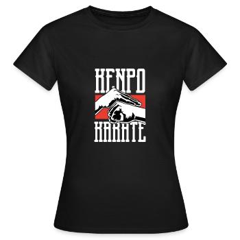 Kenpo Karaté Artiste Martial Poison - T-shirt Femme - noir - Devant - AI Model Female 172 dark (172cm)