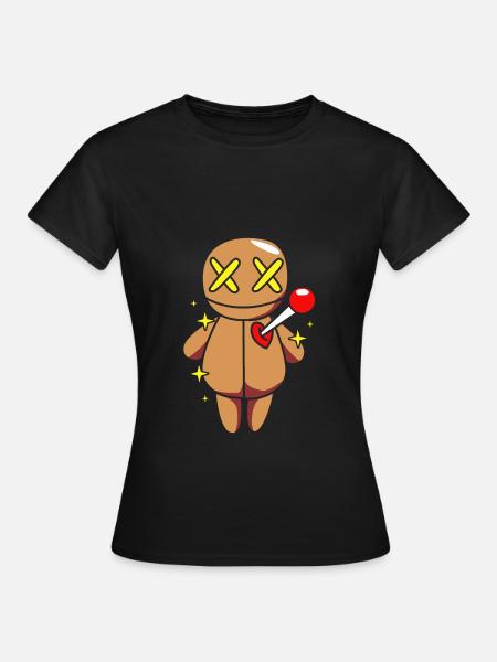 Voodoo - Frauen T-Shirt - Schwarz
