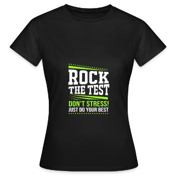 Enseignants de collège - T-shirt Femme - noir - Devant - AI Model Female 172 dark (172cm)