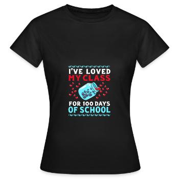 Enseignants de collège - T-shirt Femme - noir - Devant - AI Model Female 172 dark (172cm)