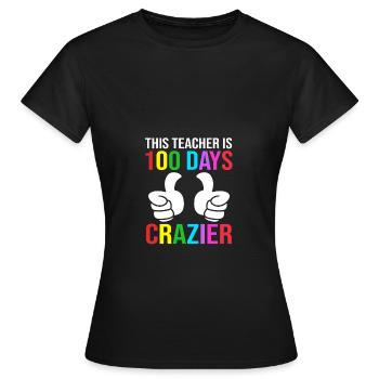 Enseignants de collège - T-shirt Femme - noir - Devant - AI Model Female 172 dark (172cm)