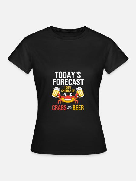 Krabbe - Frauen T-Shirt - Schwarz