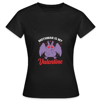 Papillon de nuit - T-shirt Femme - noir - Devant - AI Model Female 172 dark (172cm)