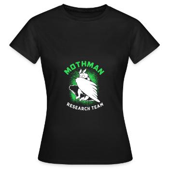 Papillon de nuit - T-shirt Femme - noir - Devant - AI Model Female 172 dark (172cm)