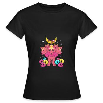Pastel Gothic - Women's T-Shirt - black - Front - AI Model Female 172 dark (172cm)