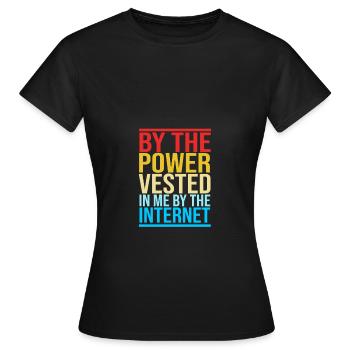 Pfarrer - Frauen T-Shirt - Schwarz - Vorne - AI Model Female 172 dark (172cm)